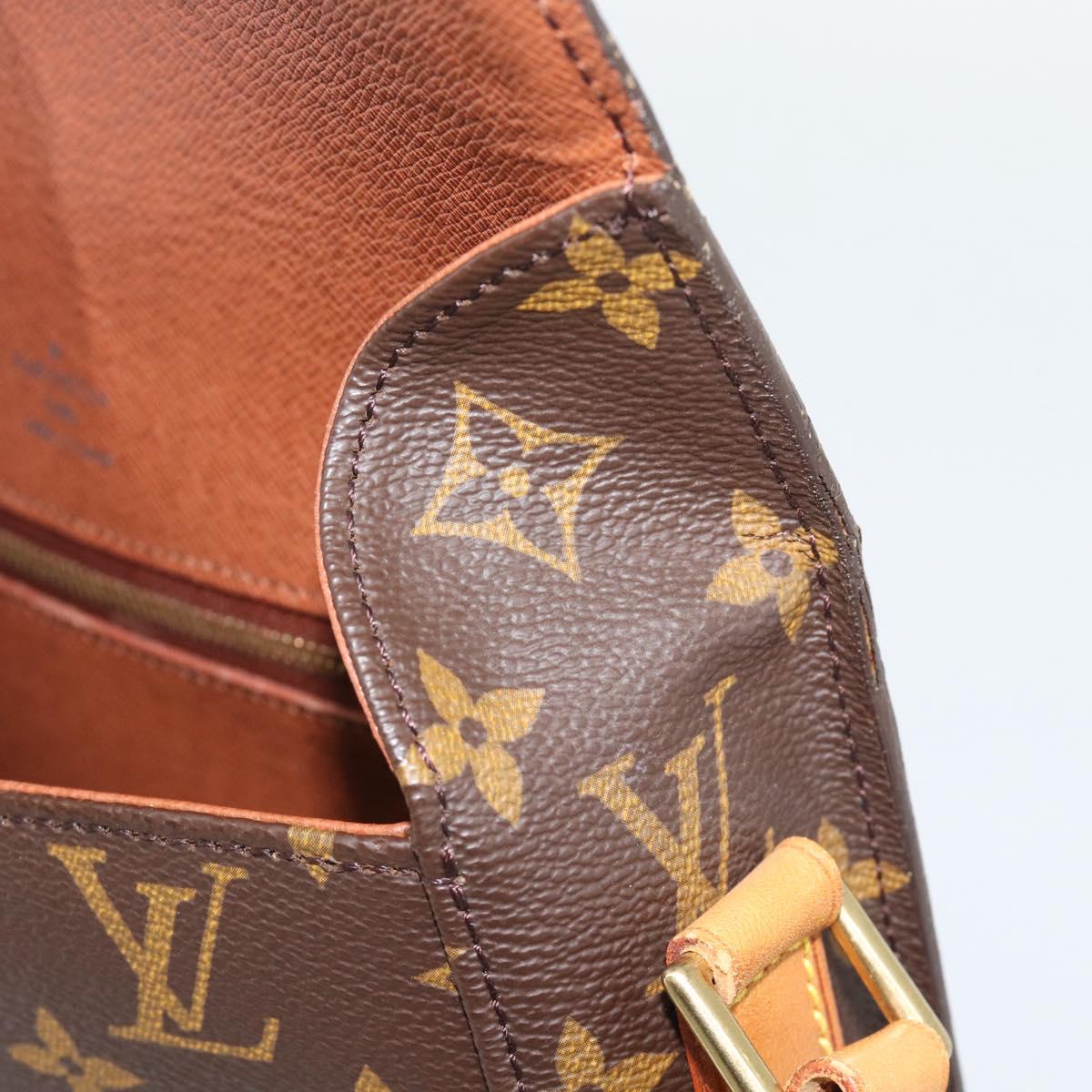 LOUIS VUITTON Monogram Saint Cloud GM Shoulder Bag M51242 LV Auth 194773