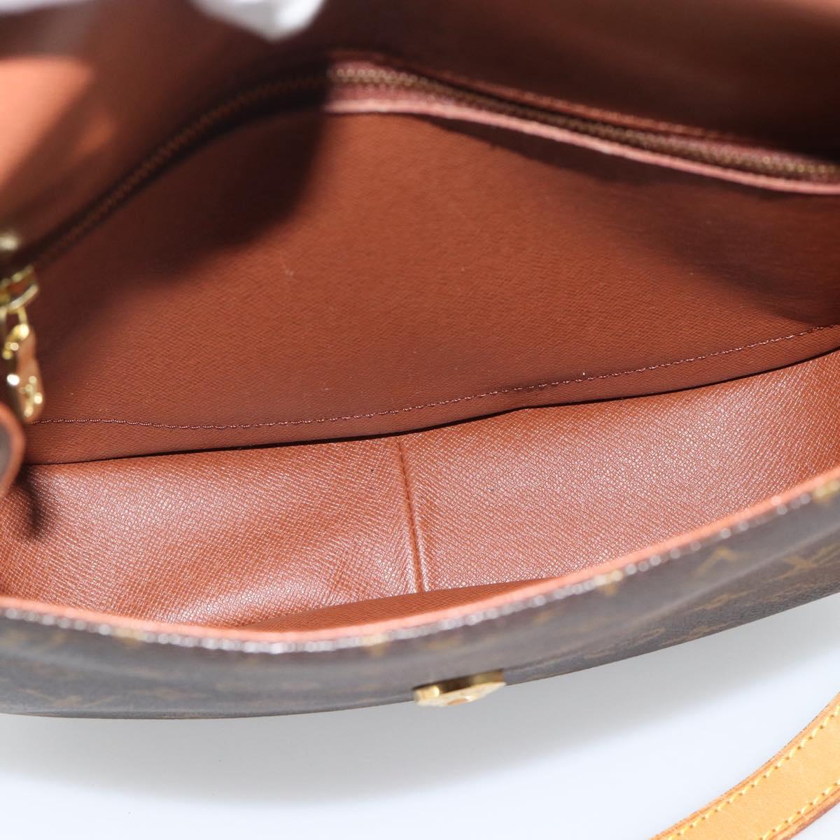 LOUIS VUITTON Monogram Saint Cloud GM Shoulder Bag M51242 LV Auth 194773