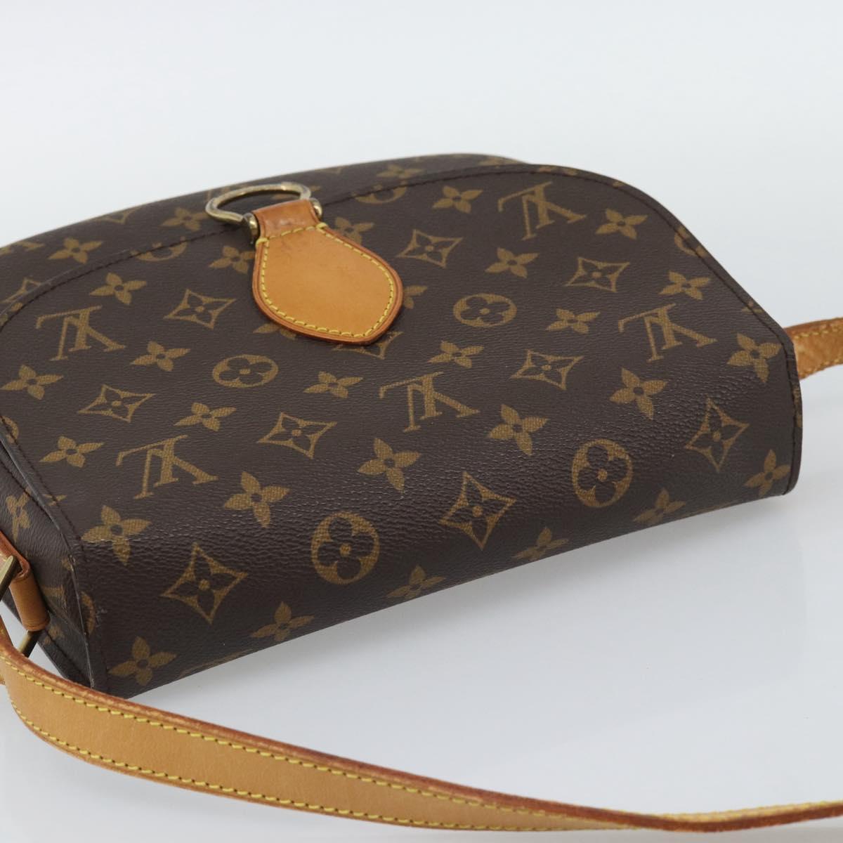 LOUIS VUITTON Monogram Saint Cloud GM Shoulder Bag M51242 LV Auth 194773