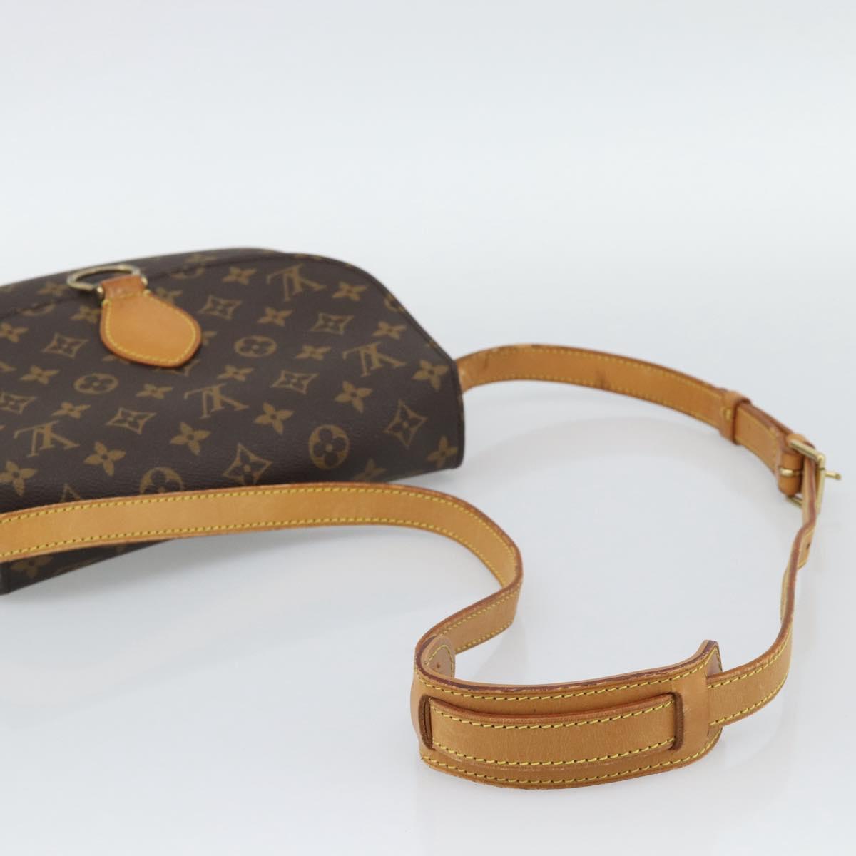 LOUIS VUITTON Monogram Saint Cloud GM Shoulder Bag M51242 LV Auth 194773