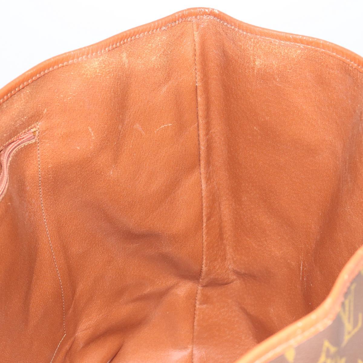 LOUIS VUITTON Monogram Sack Weekend GM Tote Bag M42420 LV Auth 194775