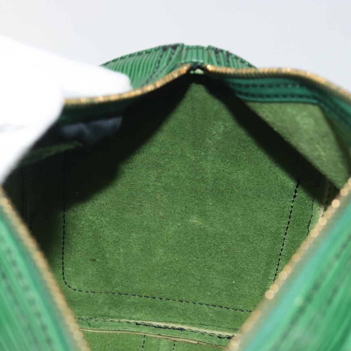 LOUIS VUITTON Epi Speedy 25 Hand Bag Borneo Green M43014 LV Auth 194779V