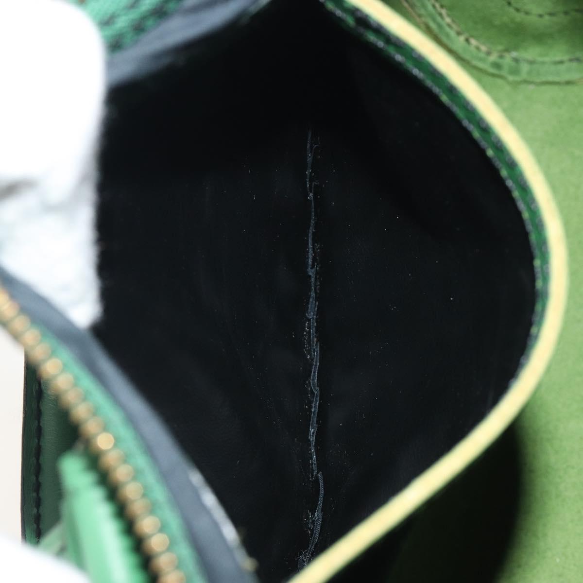 LOUIS VUITTON Epi Speedy 25 Hand Bag Borneo Green M43014 LV Auth 194779V
