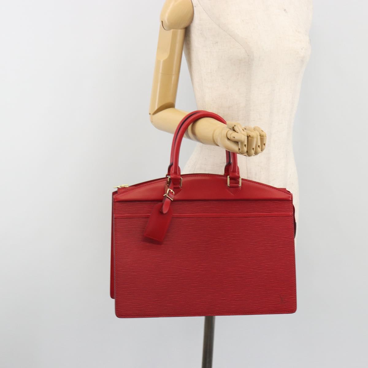 LOUIS VUITTON Epi Riviera Hand Bag Red M48187 LV Auth 194780