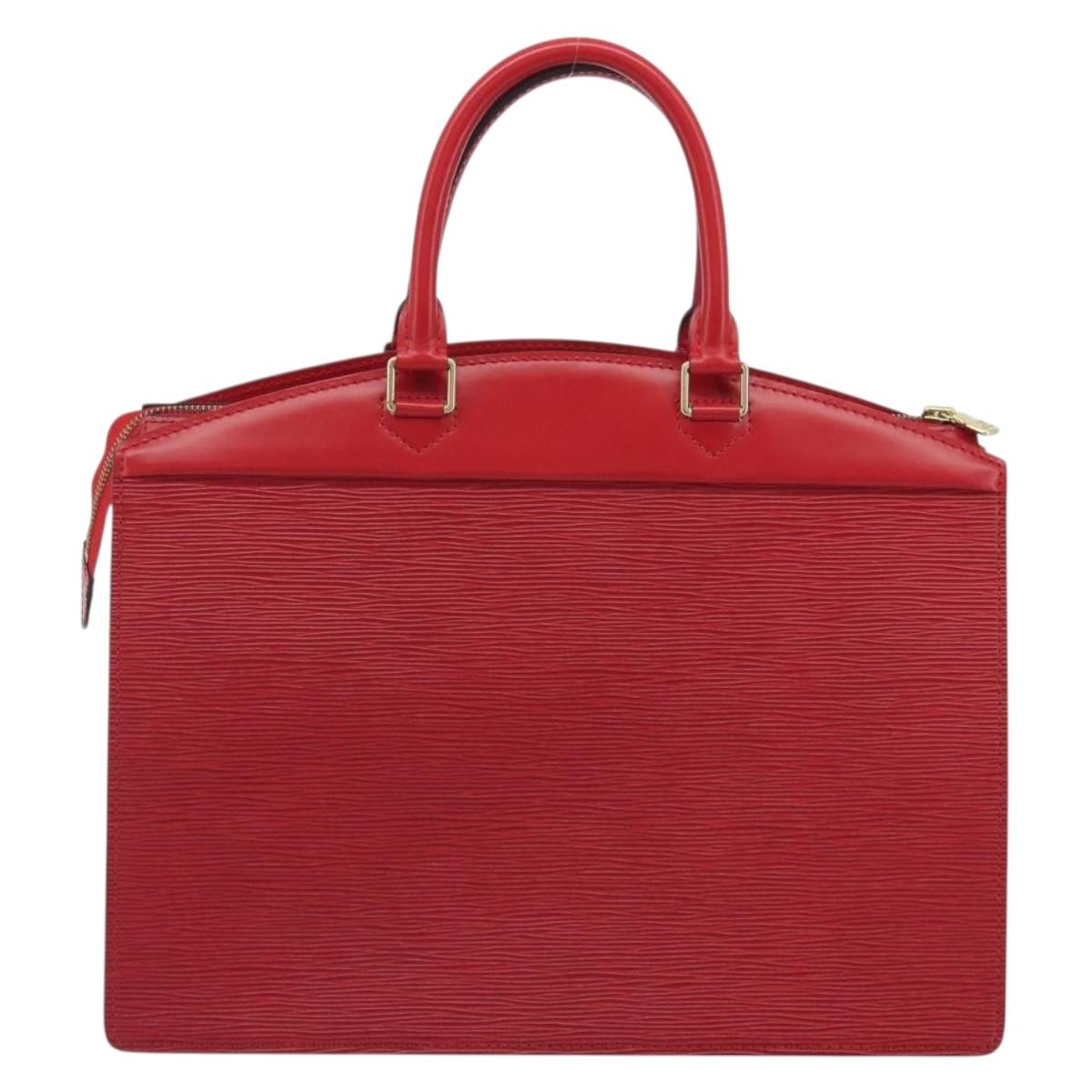 LOUIS VUITTON Epi Riviera Hand Bag Red M48187 LV Auth 194780