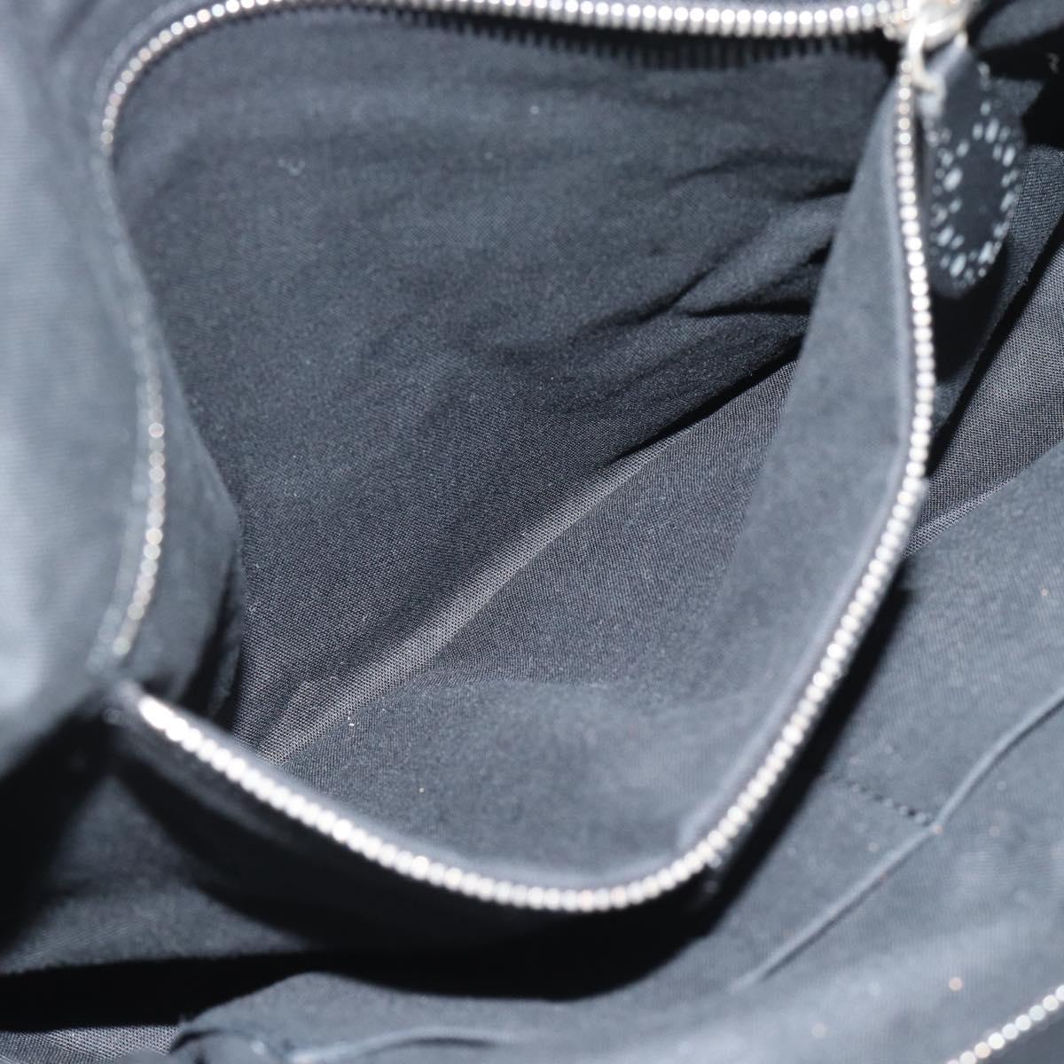 BALENCIAGA Neo Classic City Hand Bag Leather 2way Black Silver Auth 194832SAM