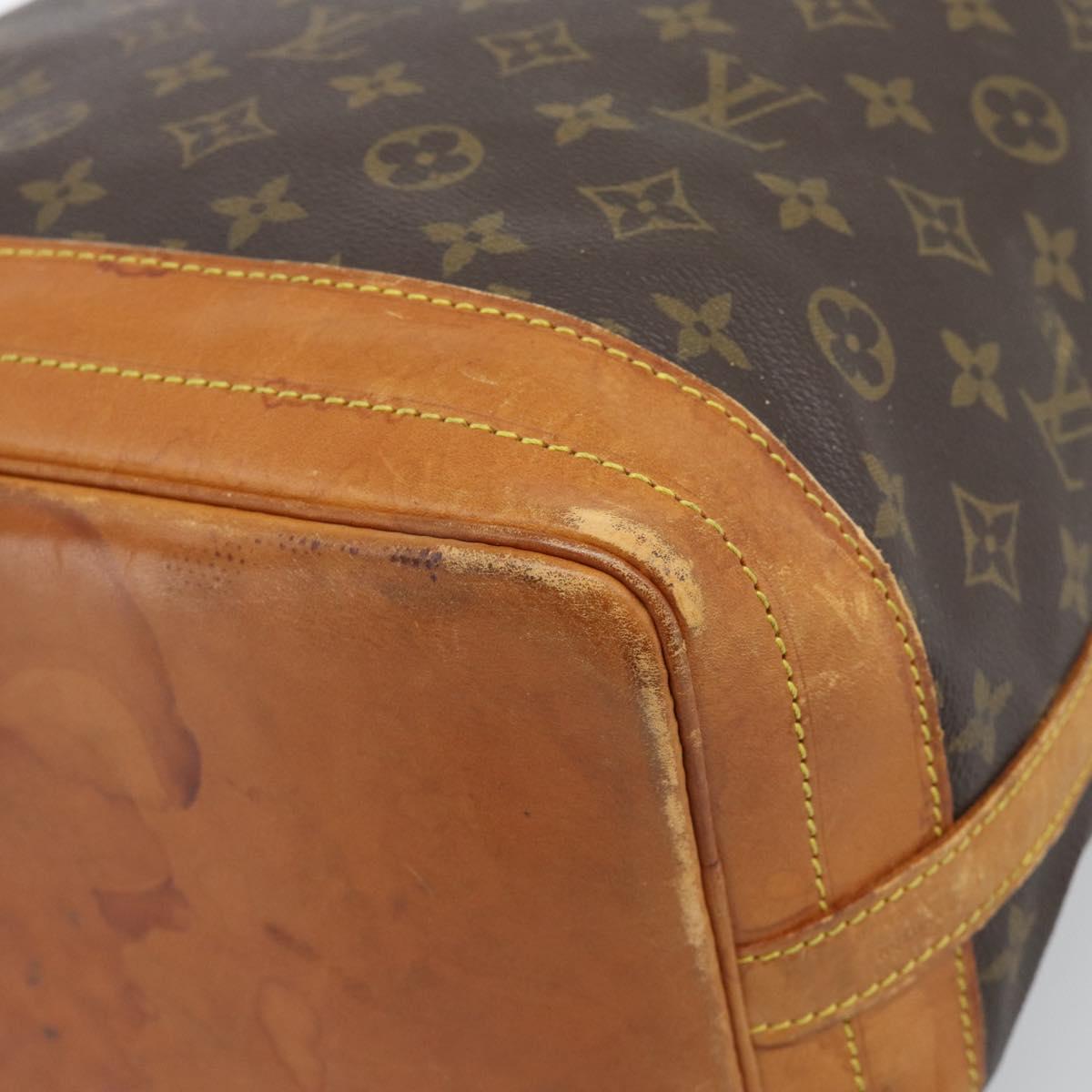 LOUIS VUITTON Monogram Petit Noe Shoulder Bag M42226 LV Auth 194837