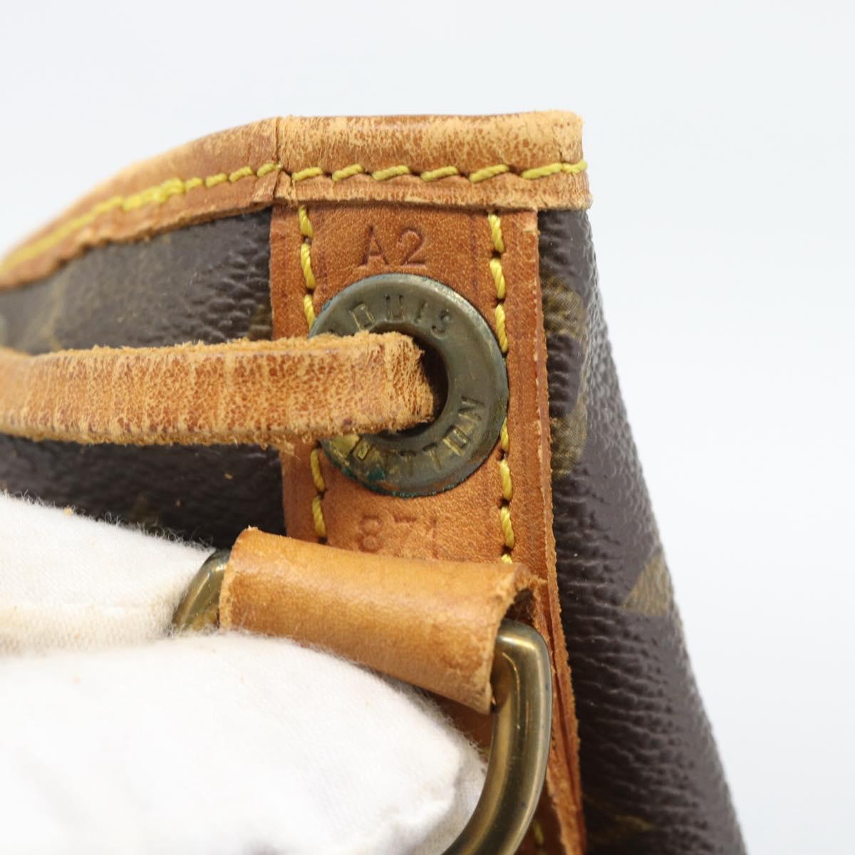 LOUIS VUITTON Monogram Petit Noe Shoulder Bag M42226 LV Auth 194837