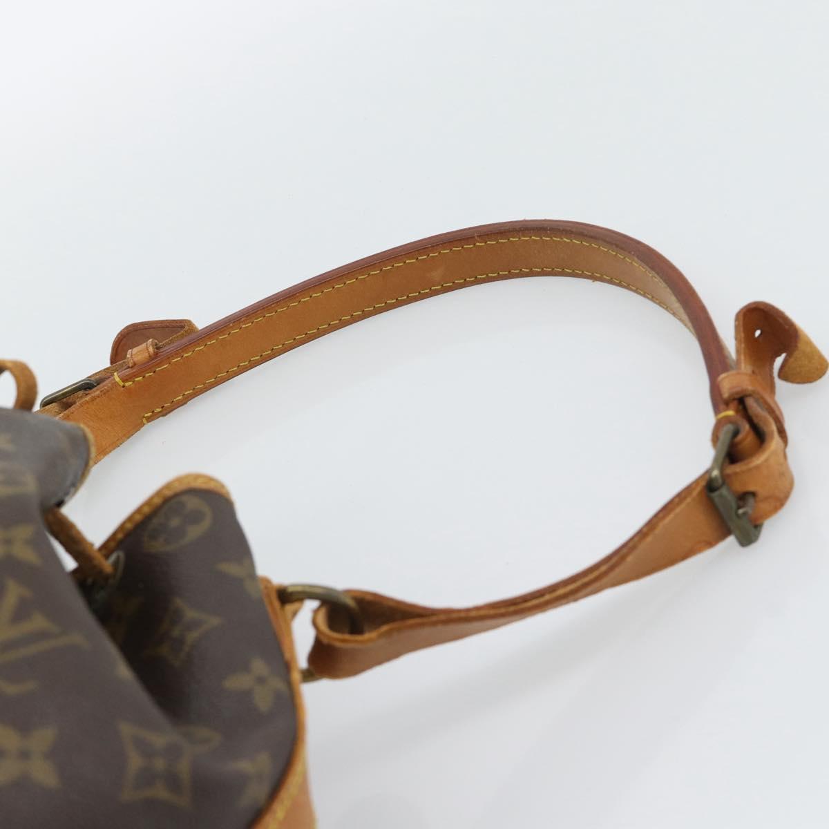 LOUIS VUITTON Monogram Petit Noe Shoulder Bag M42226 LV Auth 194837