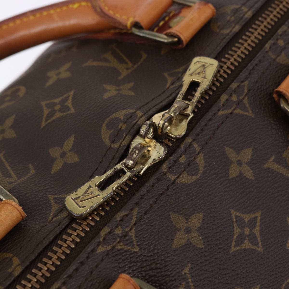 LOUIS VUITTON Monogram Keepall 50 Boston Bag M41426 LV Auth 194861