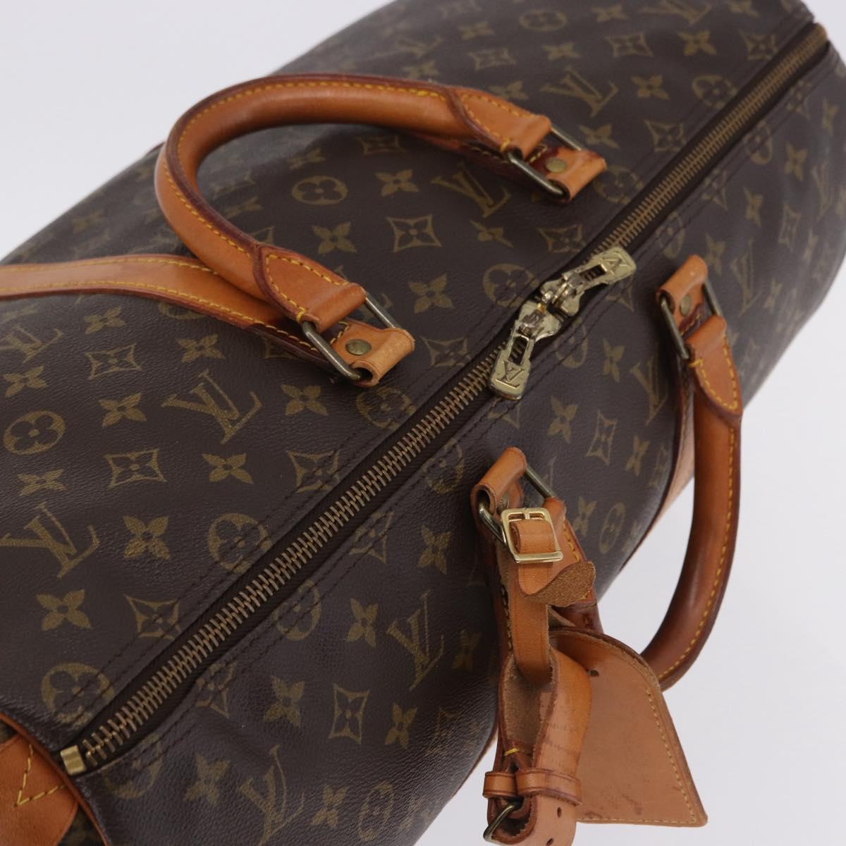 LOUIS VUITTON Monogram Keepall 50 Boston Bag M41426 LV Auth 194861