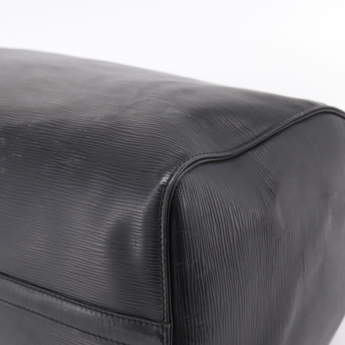 LOUIS VUITTON Epi Speedy 40 Hand Bag Black M42982 LV Auth 194868