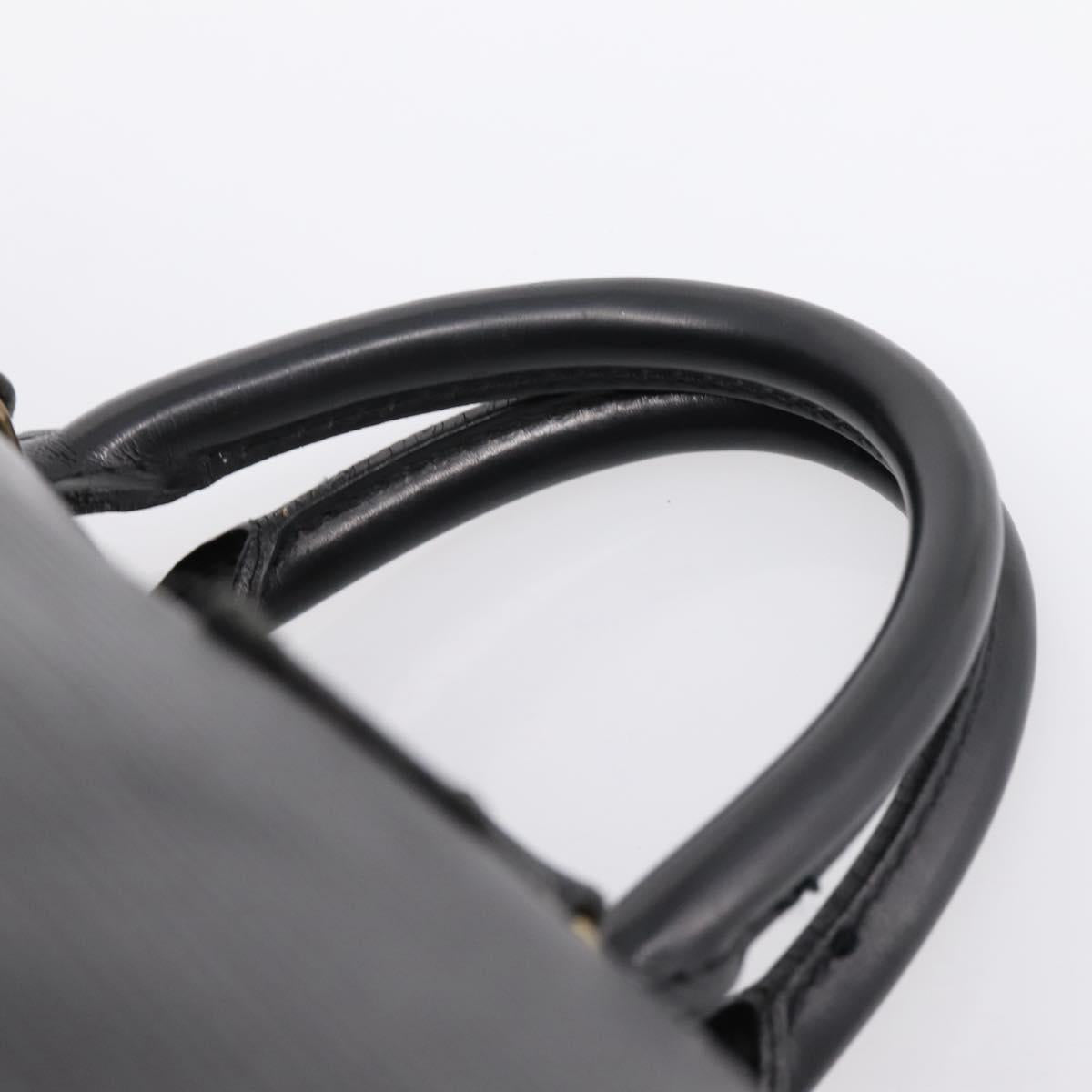 LOUIS VUITTON Epi Speedy 40 Hand Bag Black M42982 LV Auth 194868