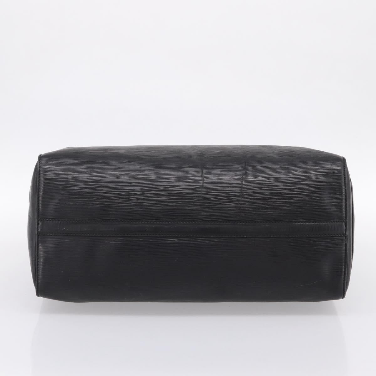 LOUIS VUITTON Epi Speedy 40 Hand Bag Black M42982 LV Auth 194868