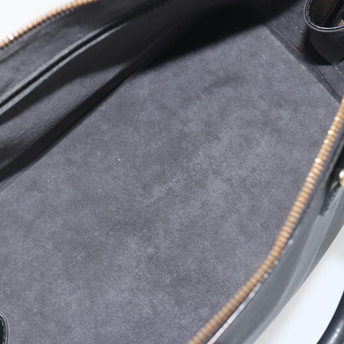 LOUIS VUITTON Epi Alma Hand Bag Noir Black M52142 LV Auth 194869V