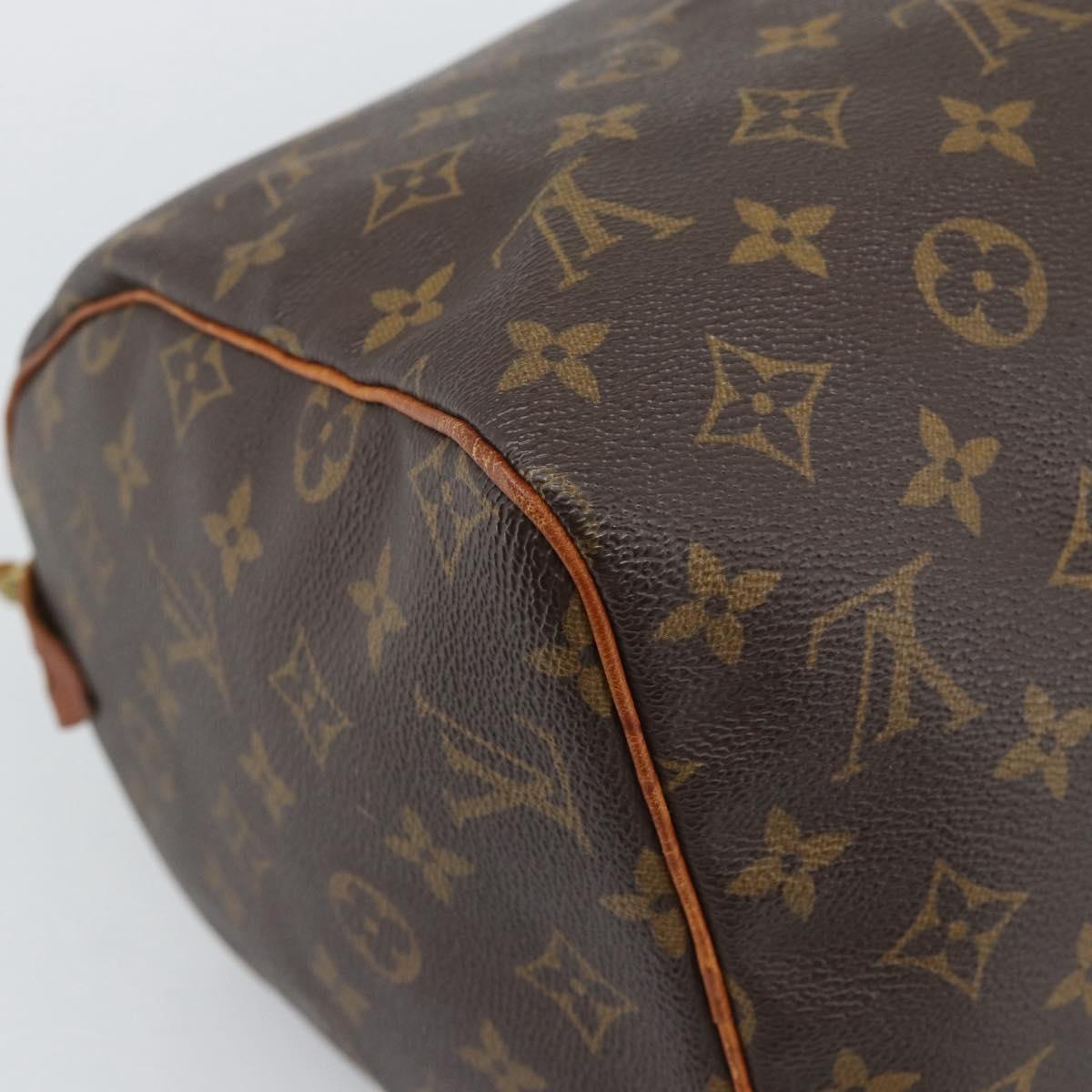 LOUIS VUITTON Monogram Speedy 30 Hand Bag M41526 LV Auth 194889