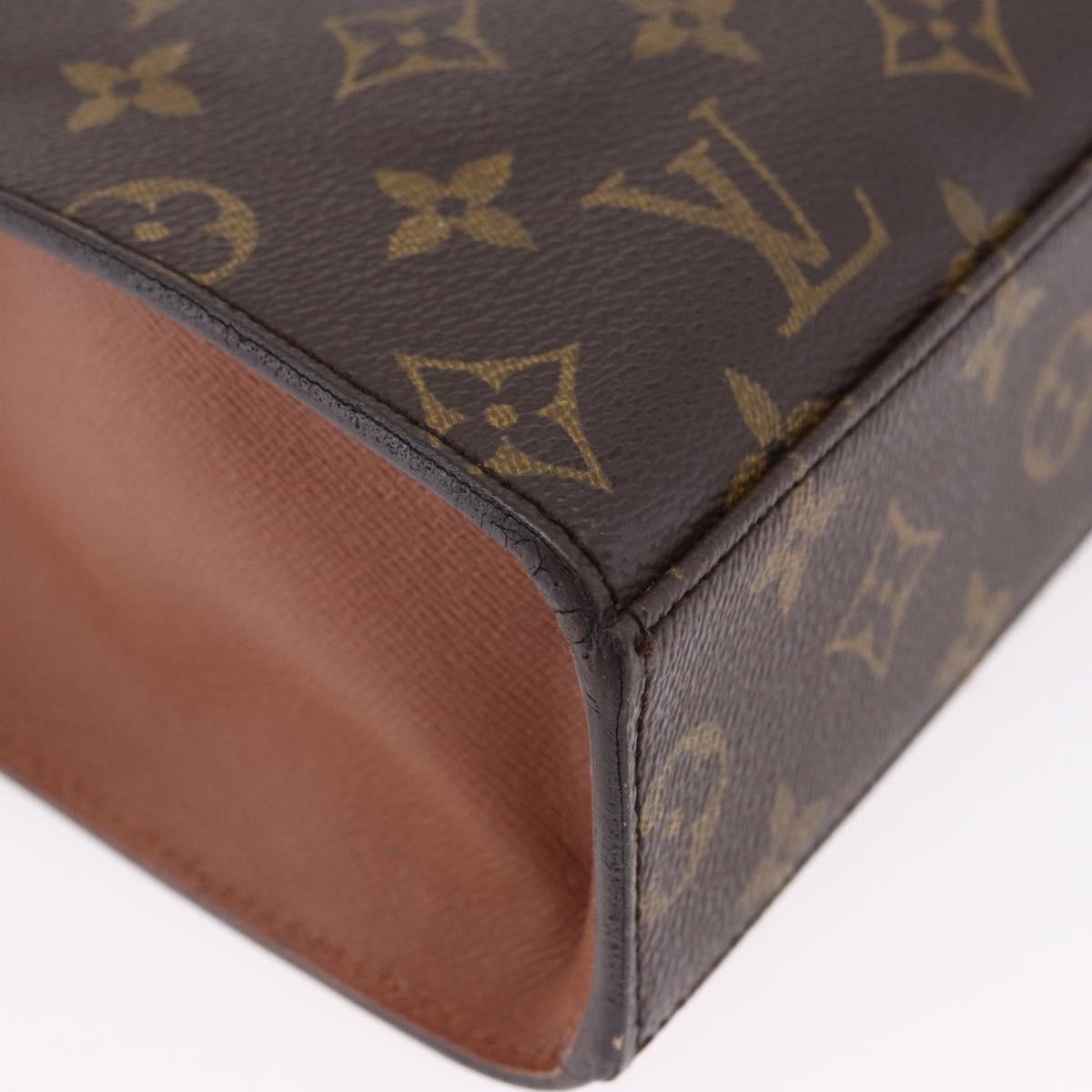 LOUIS VUITTON Monogram Malesherbes Hand Bag M51379 LV Auth 194901A