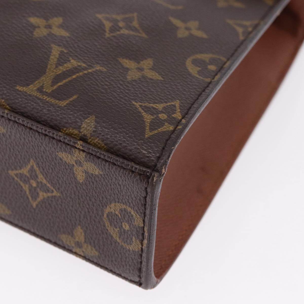 LOUIS VUITTON Monogram Malesherbes Hand Bag M51379 LV Auth 194901A