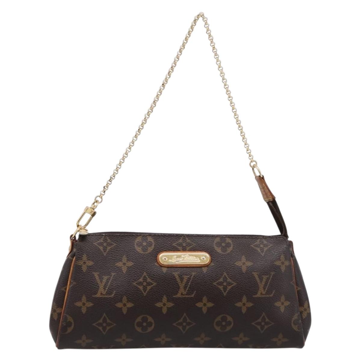 LOUIS VUITTON Monogram Eva Shoulder Bag M95567 LV Auth 194902A