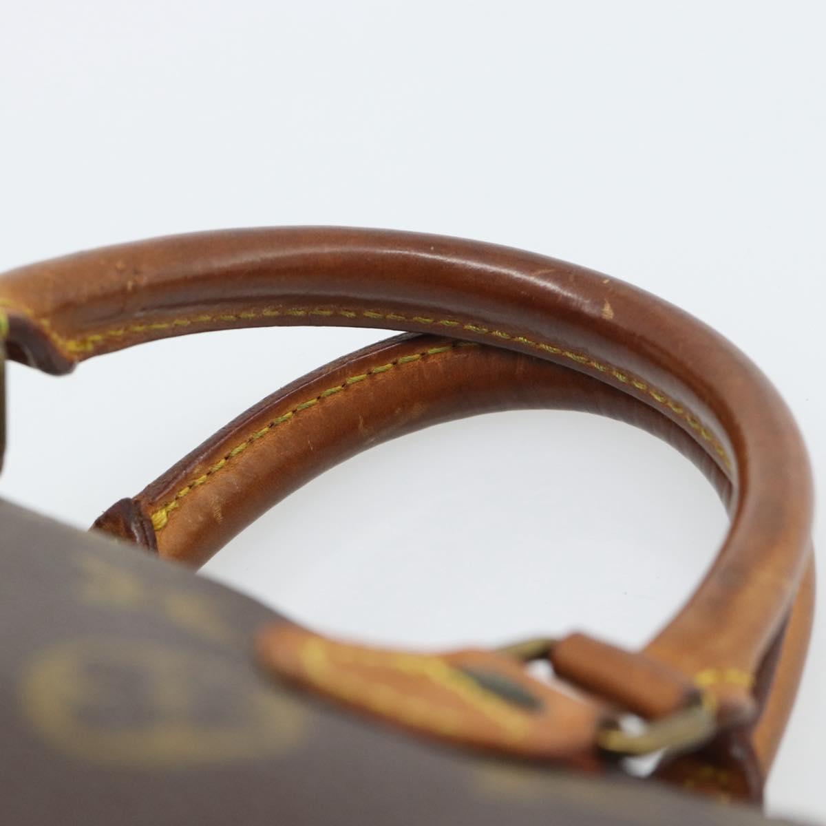 LOUIS VUITTON Monogram Mini Speedy Hand Bag M41534 LV Auth 194903