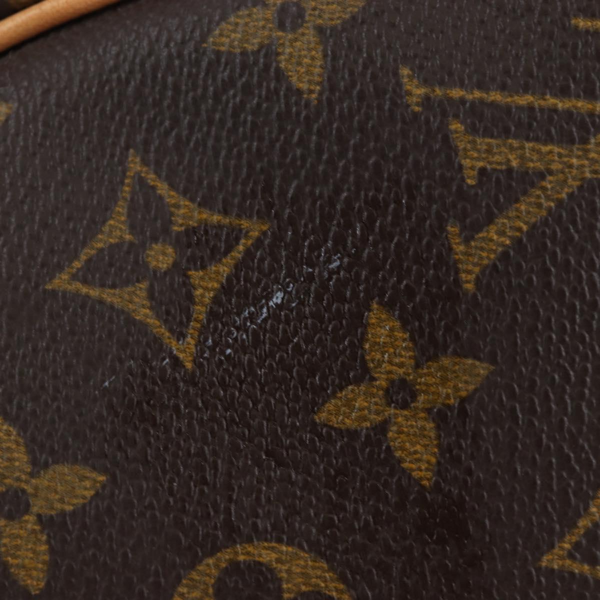 LOUIS VUITTON Monogram Keepall Bandouliere 50 Boston Bag M41416 LV Auth 194904V