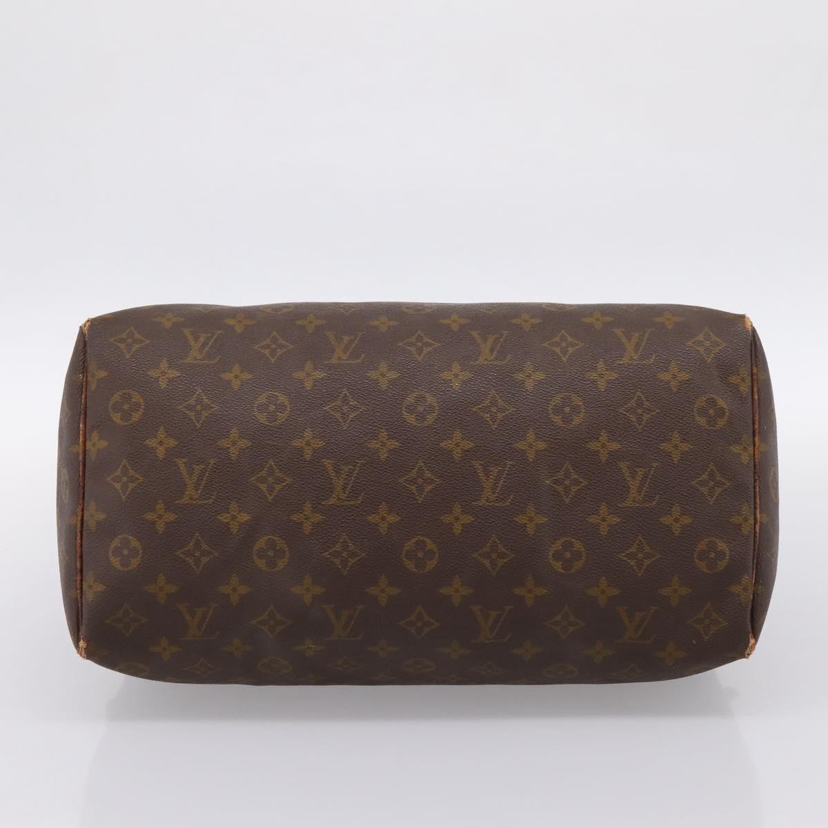 LOUIS VUITTON Monogram Speedy 30 Hand Bag M41526 LV Auth 194906