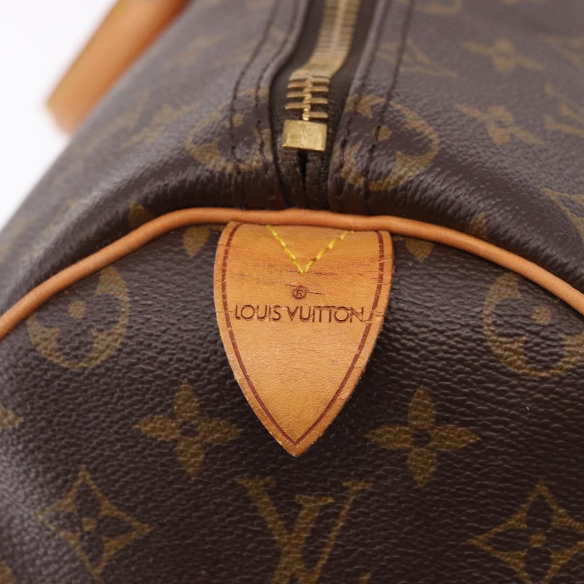 LOUIS VUITTON Monogram Keepall 50 Boston Bag M41426 LV Auth 194908V