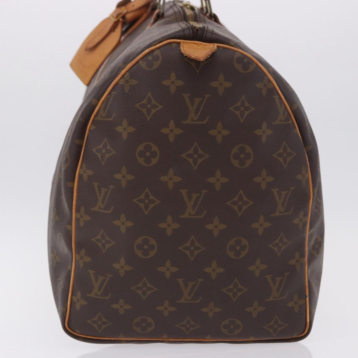 LOUIS VUITTON Monogram Keepall 50 Boston Bag M41426 LV Auth 194908V