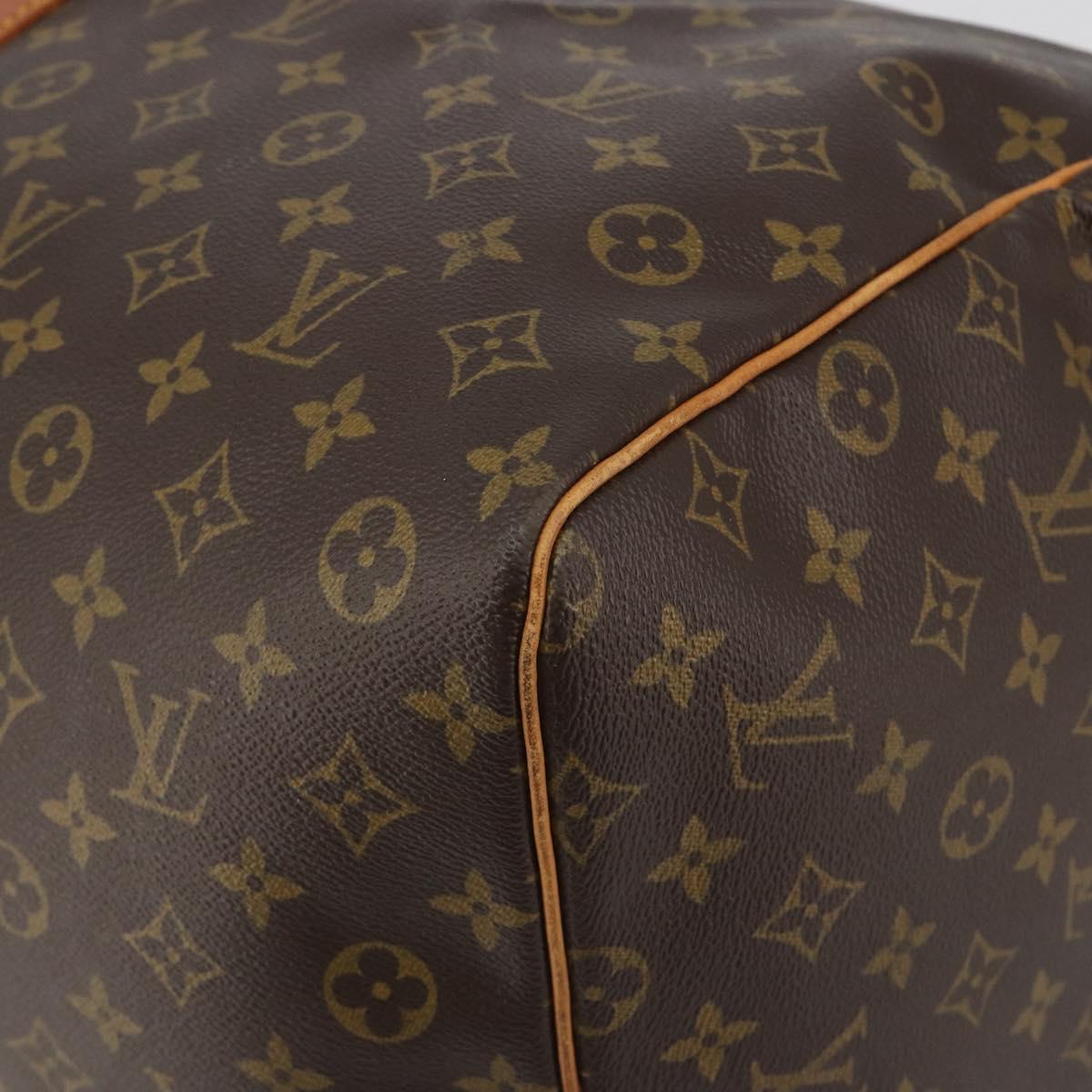 LOUIS VUITTON Monogram Keepall 60 Boston Bag M41422 LV Auth 194910A