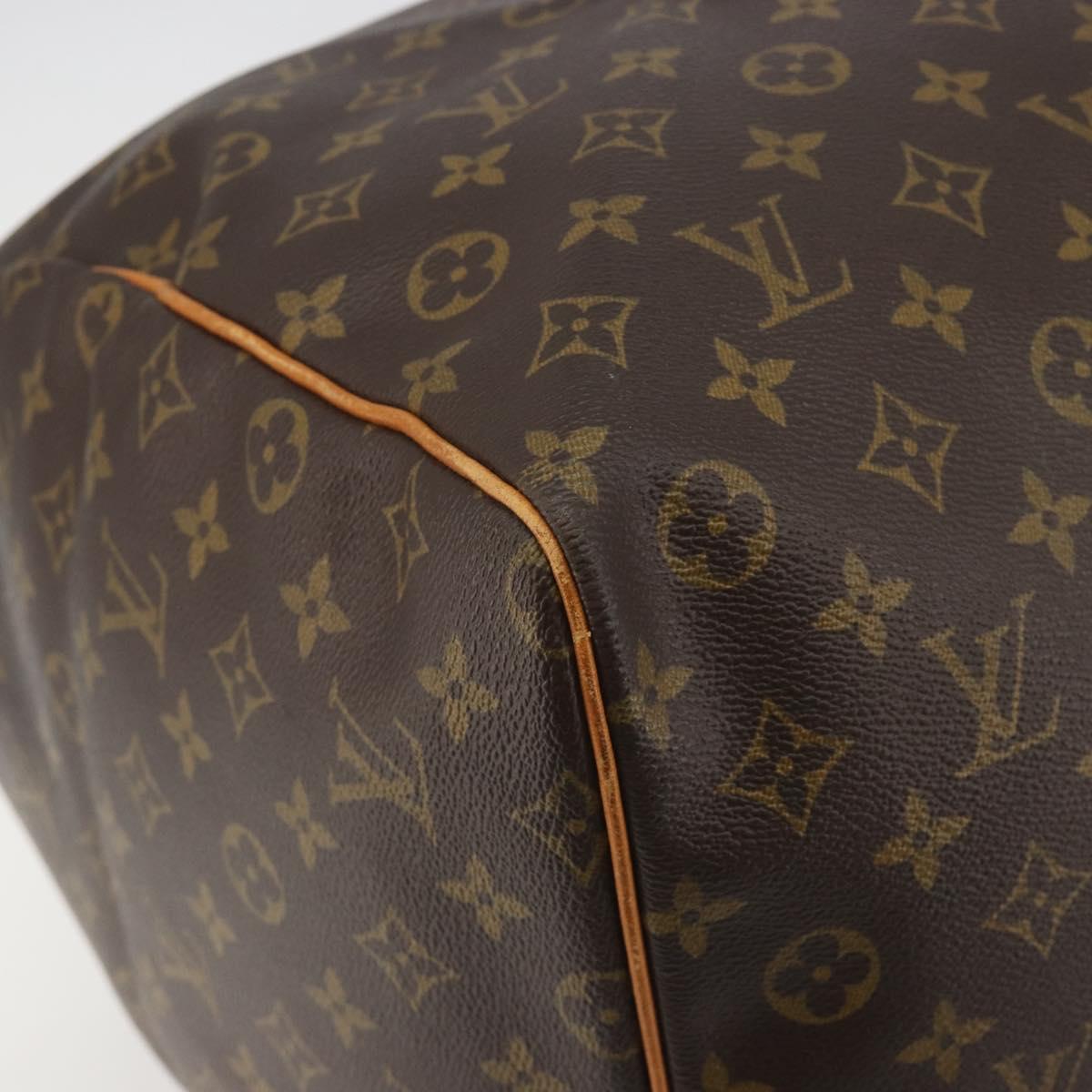 LOUIS VUITTON Monogram Keepall 60 Boston Bag M41422 LV Auth 194910A