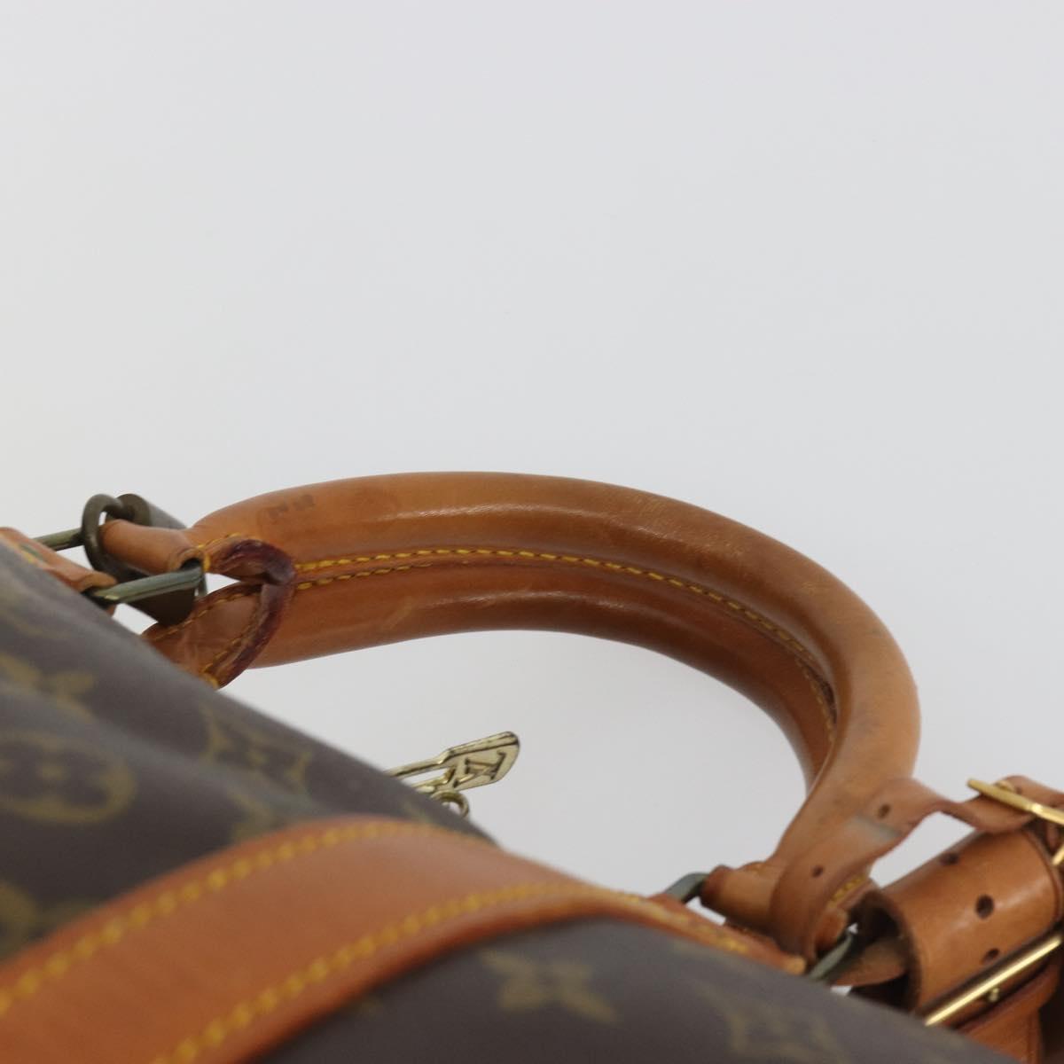 LOUIS VUITTON Monogram Keepall 60 Boston Bag M41422 LV Auth 194910A