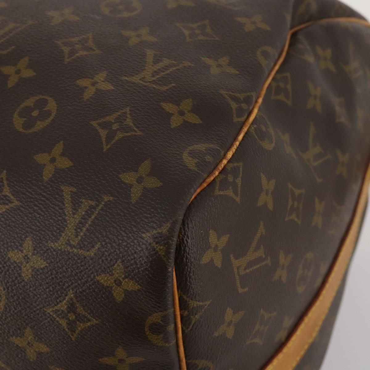 LOUIS VUITTON Monogram Keepall Bandouliere 55 Boston Bag M41414 LV Auth 194911