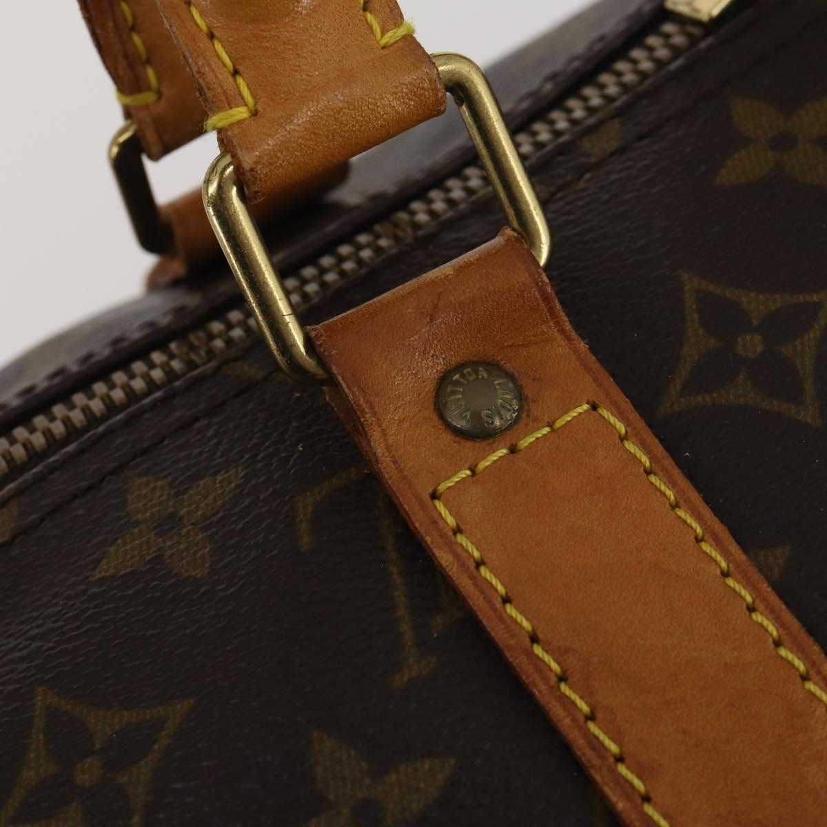 LOUIS VUITTON Monogram Keepall Bandouliere 55 Boston Bag M41414 LV Auth 194911