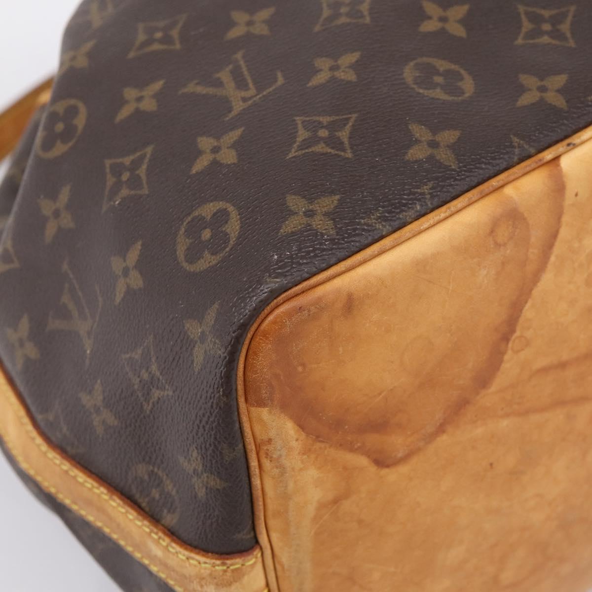 LOUIS VUITTON Monogram Petit Noe Shoulder Bag M42226 LV Auth 194912