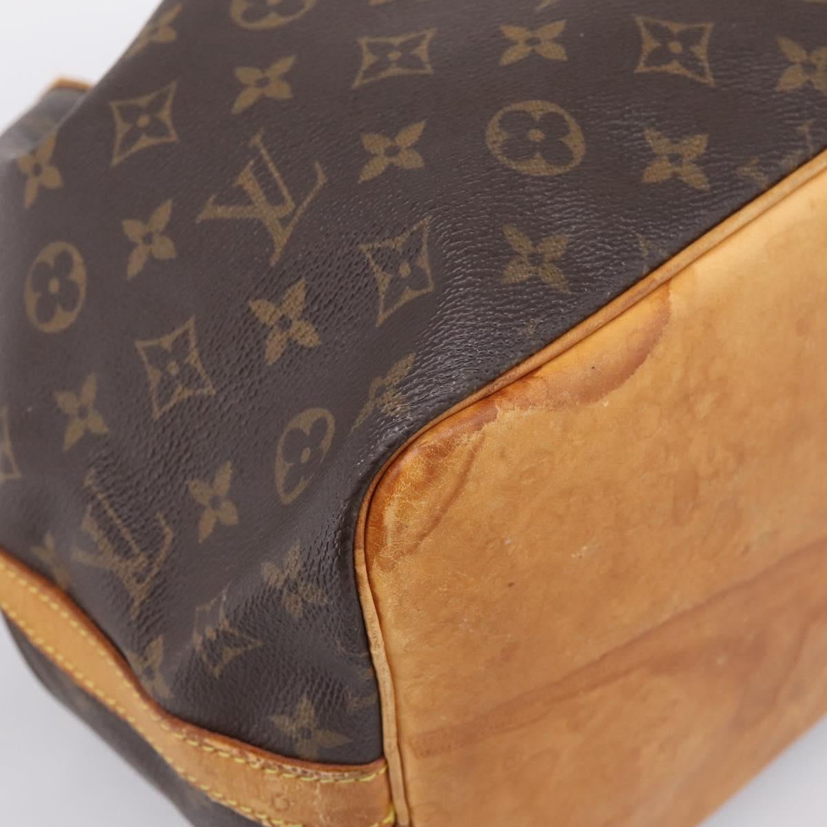 LOUIS VUITTON Monogram Petit Noe Shoulder Bag M42226 LV Auth 194912