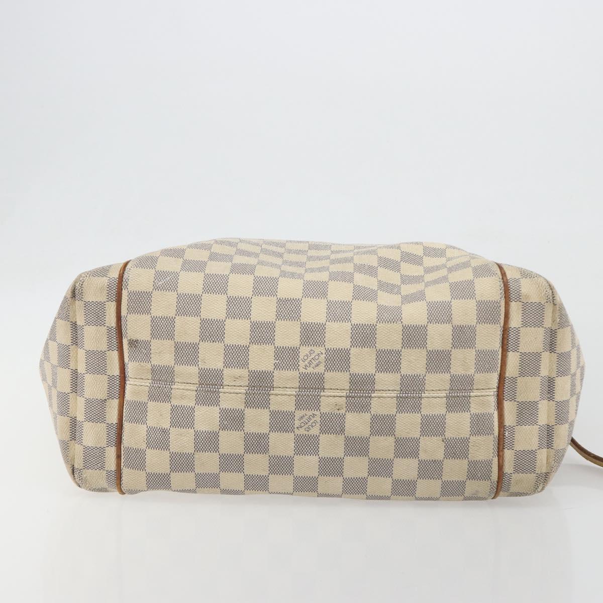 LOUIS VUITTON Damier Azur Totally MM Tote Bag N51262 LV Auth 194915