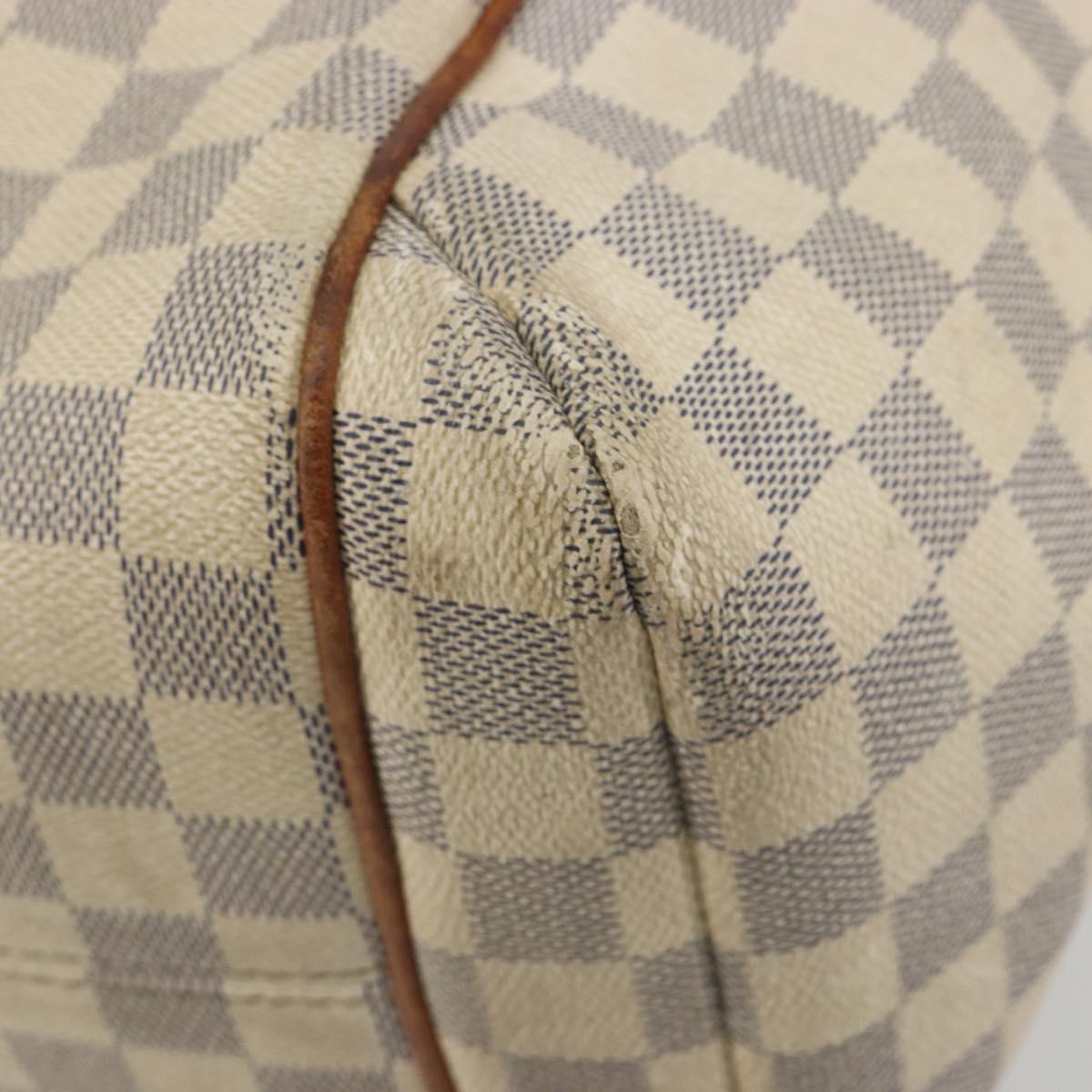 LOUIS VUITTON Damier Azur Totally MM Tote Bag N51262 LV Auth 194915