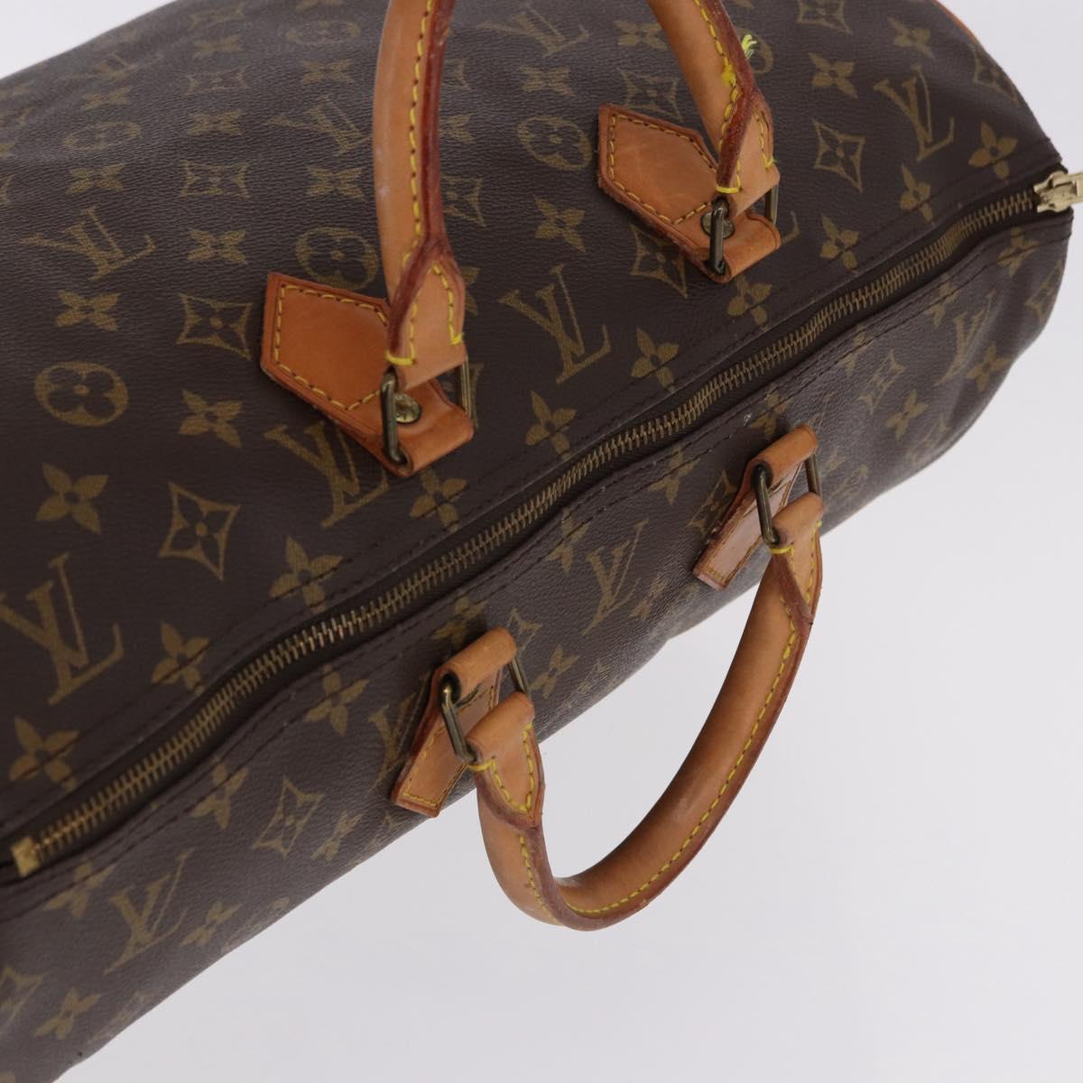 LOUIS VUITTON Monogram Speedy 40 Hand Bag M41522 LV Auth 194916V