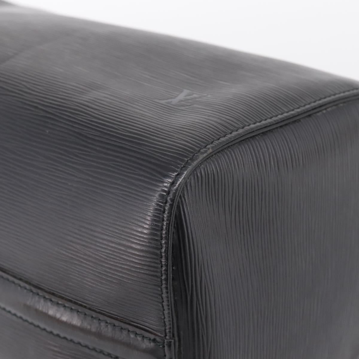 LOUIS VUITTON Epi Speedy 30 Hand Bag Noir Black M43002 LV Auth 194917V