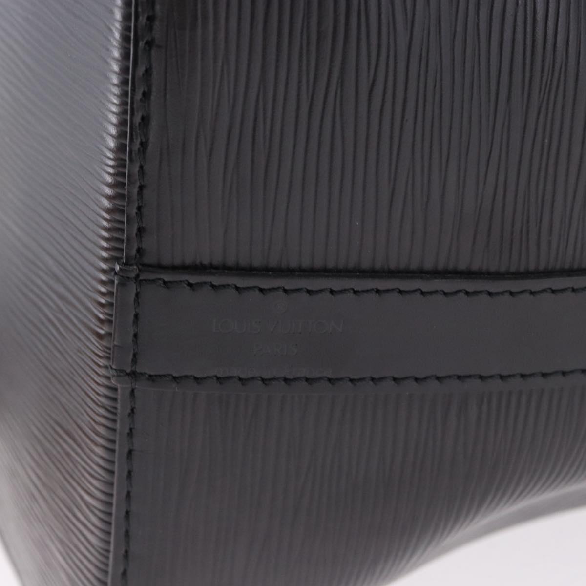 LOUIS VUITTON Epi Petit Noe Shoulder Bag Black M44102 LV Auth 194918SAV