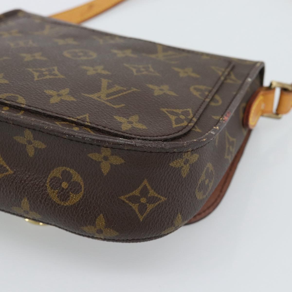 LOUIS VUITTON Monogram Saint Cloud MM Shoulder Bag M51243 LV Auth 194927