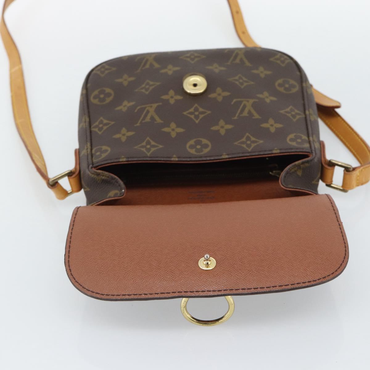LOUIS VUITTON Monogram Saint Cloud MM Shoulder Bag M51243 LV Auth 194927
