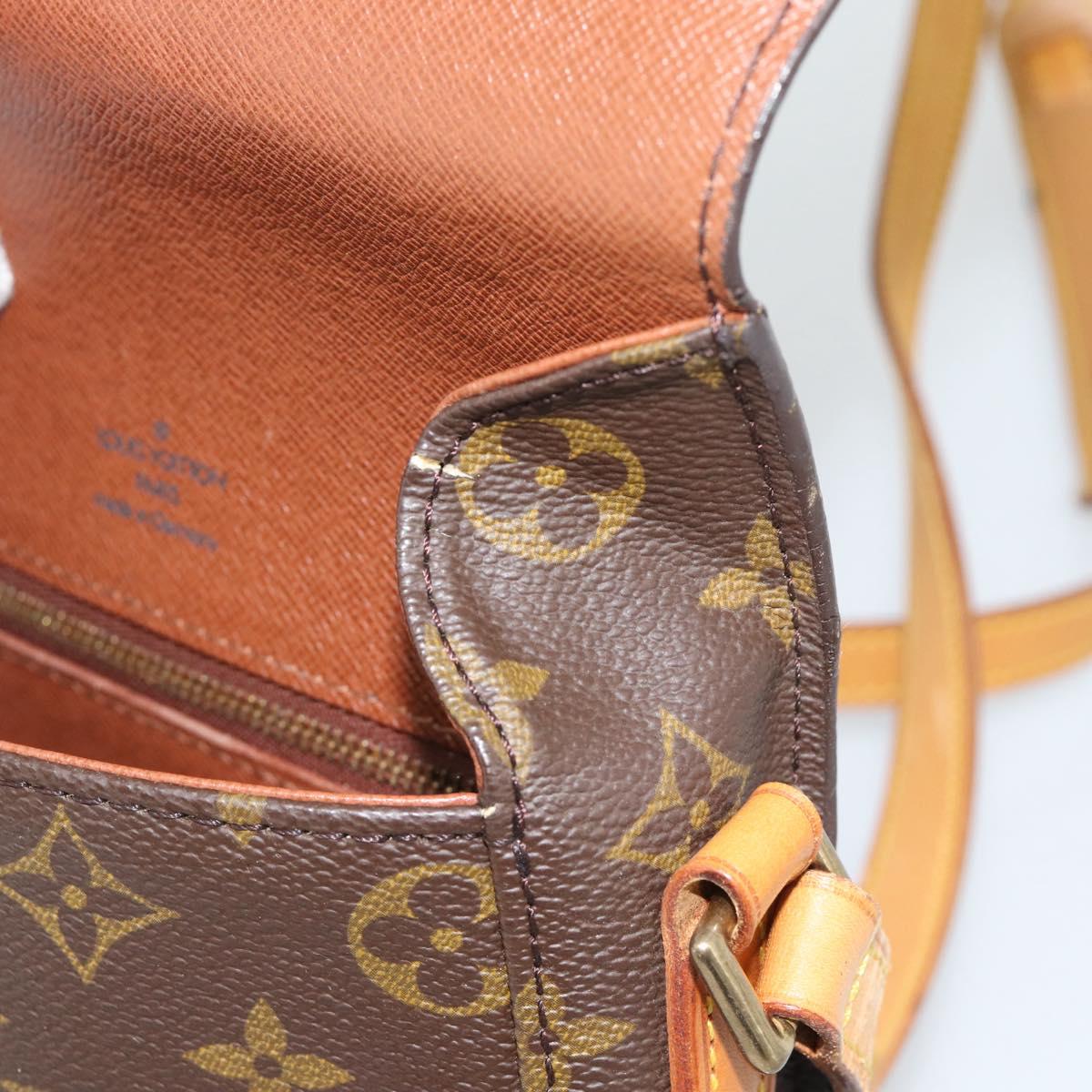 LOUIS VUITTON Monogram Saint Cloud MM Shoulder Bag M51243 LV Auth 194927