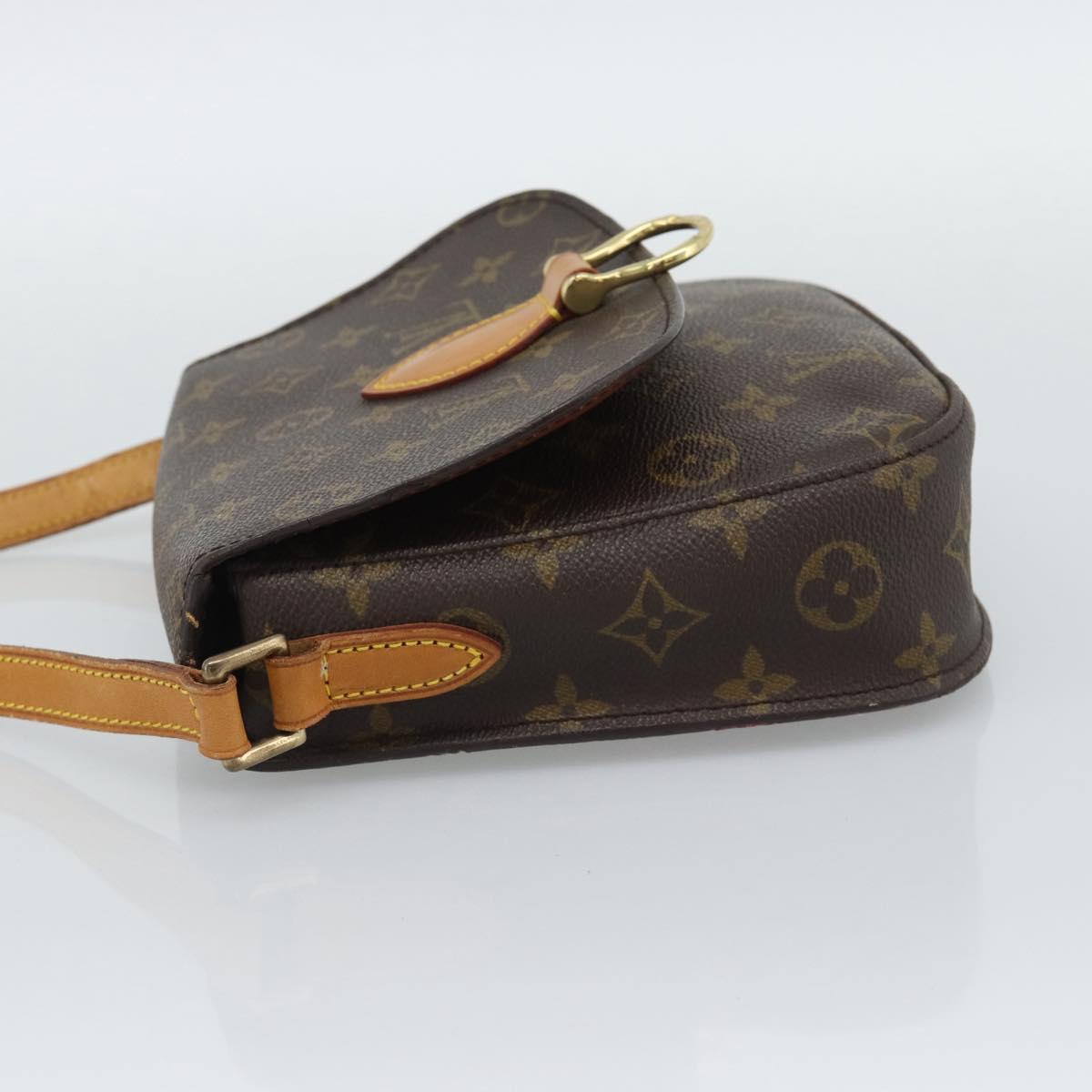 LOUIS VUITTON Monogram Saint Cloud MM Shoulder Bag M51243 LV Auth 194927