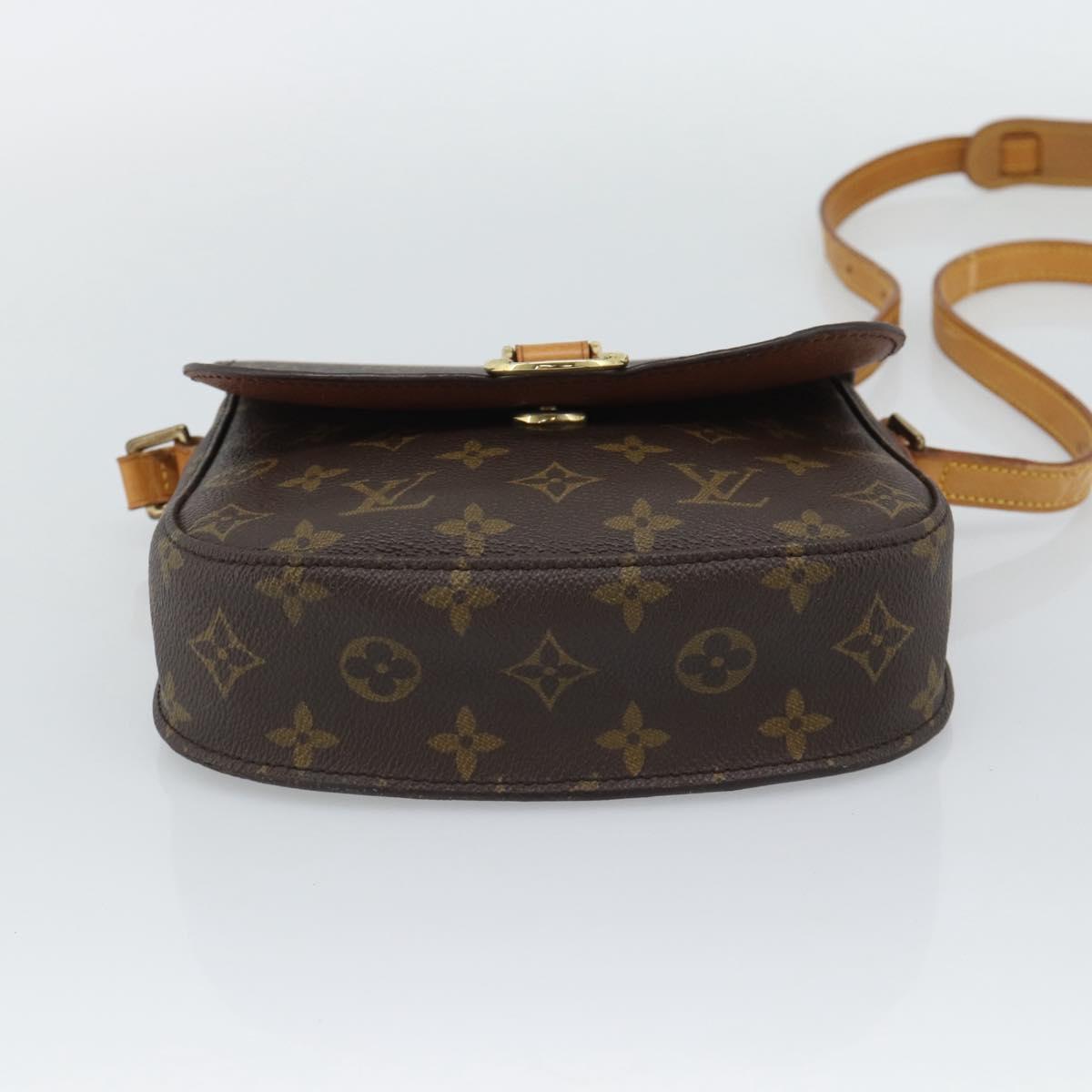 LOUIS VUITTON Monogram Saint Cloud MM Shoulder Bag M51243 LV Auth 194927