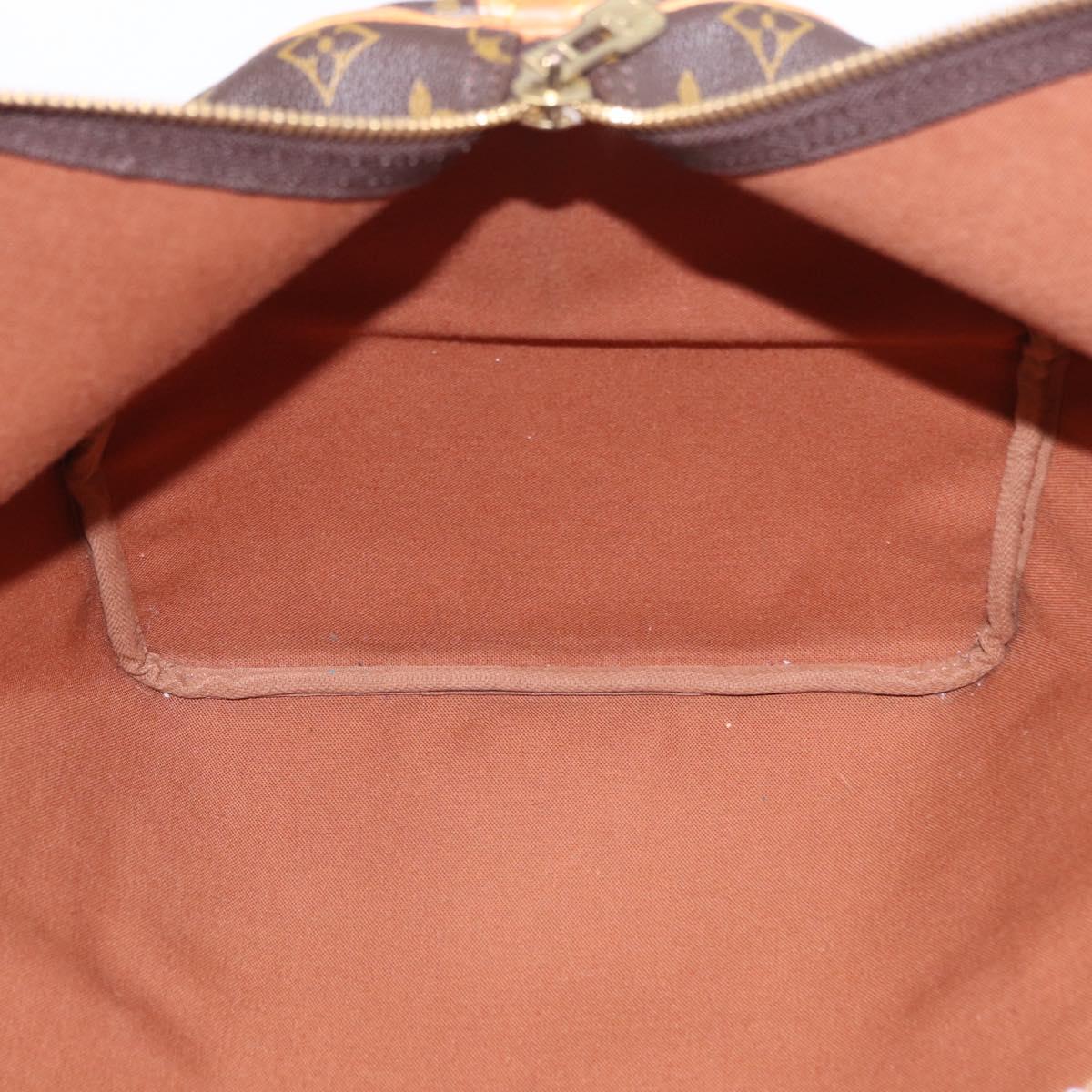 LOUIS VUITTON Monogram Keepall 55 Boston Bag M41424 LV Auth 194931V