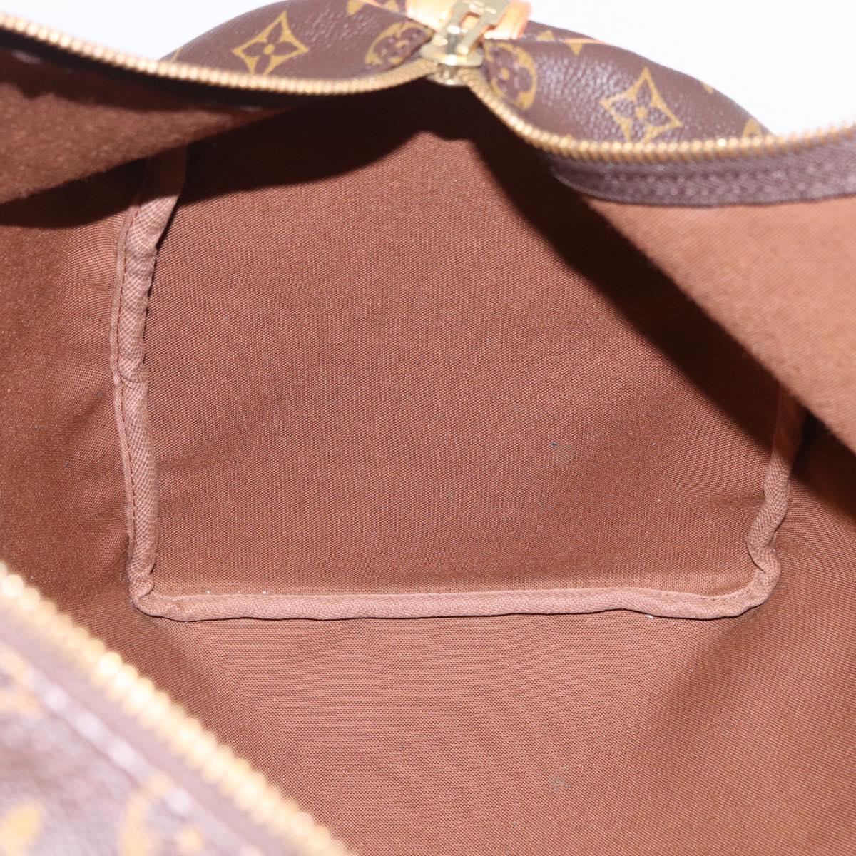 LOUIS VUITTON Monogram Keepall 50 Boston Bag M41426 LV Auth 194932V