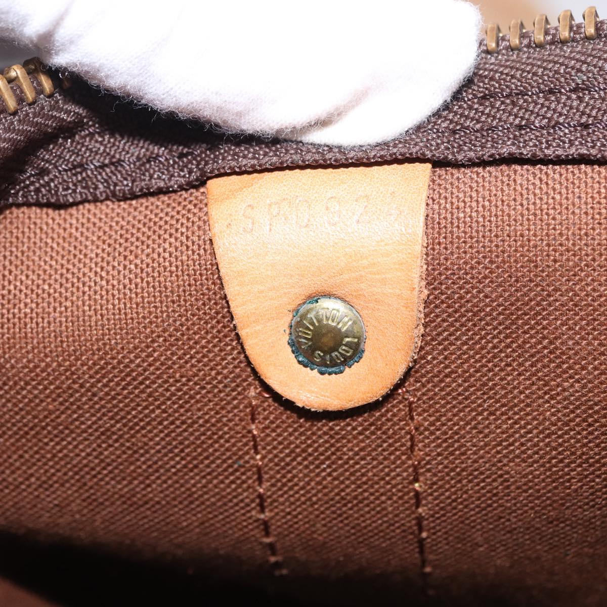LOUIS VUITTON Monogram Keepall 50 Boston Bag M41426 LV Auth 194932V