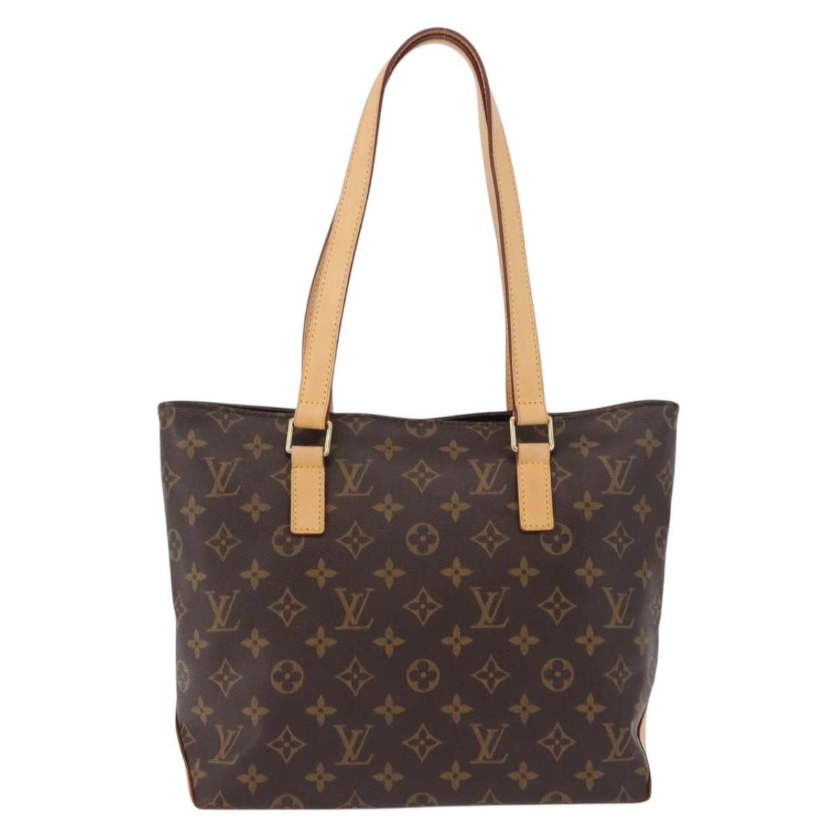LOUIS VUITTON Monogram Cabas Piano Tote Bag M51148 LV Auth 194933SAV