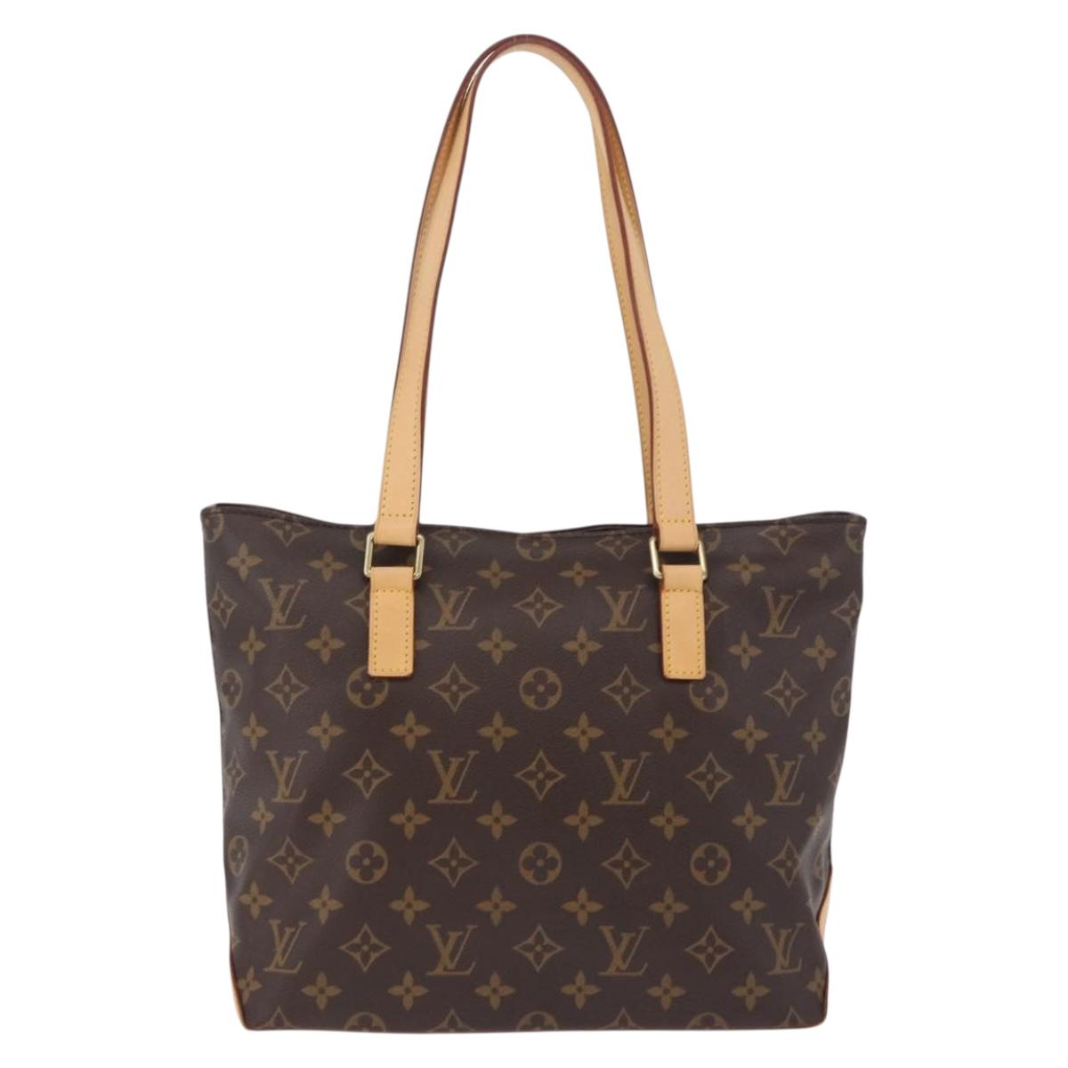 LOUIS VUITTON Monogram Cabas Piano Tote Bag M51148 LV Auth 194933SAV